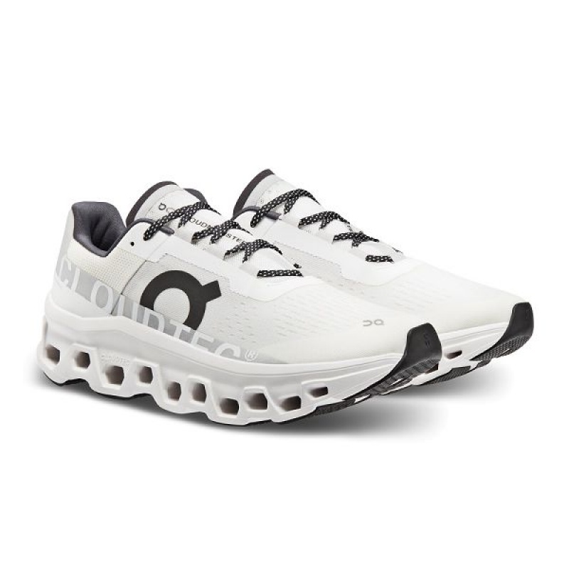 Men's On Running Cloudmonster Road Running Shoes White | 5421609_MY