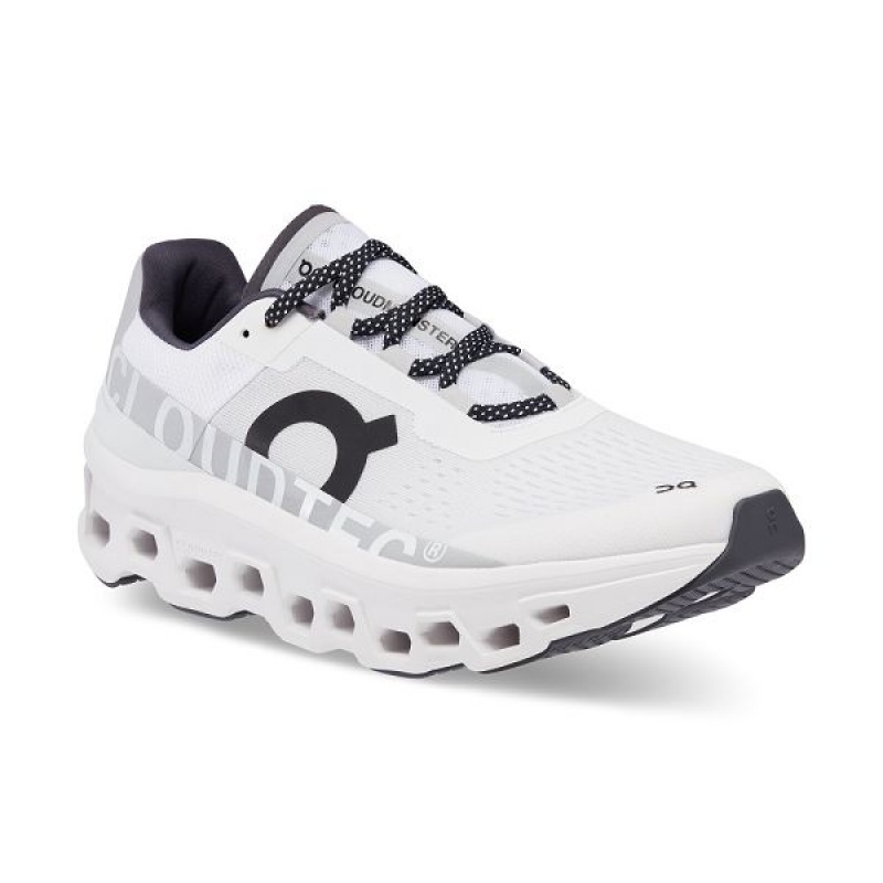 Men's On Running Cloudmonster Road Running Shoes White | 4958136_MY
