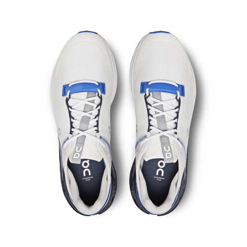 Men's On Running Cloudnova Flux Sneakers White | 9620378_MY