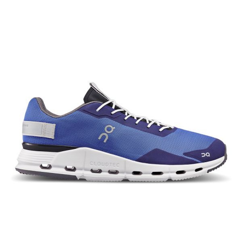 Men\'s On Running Cloudnova Form Sneakers Blue | 1493672_MY