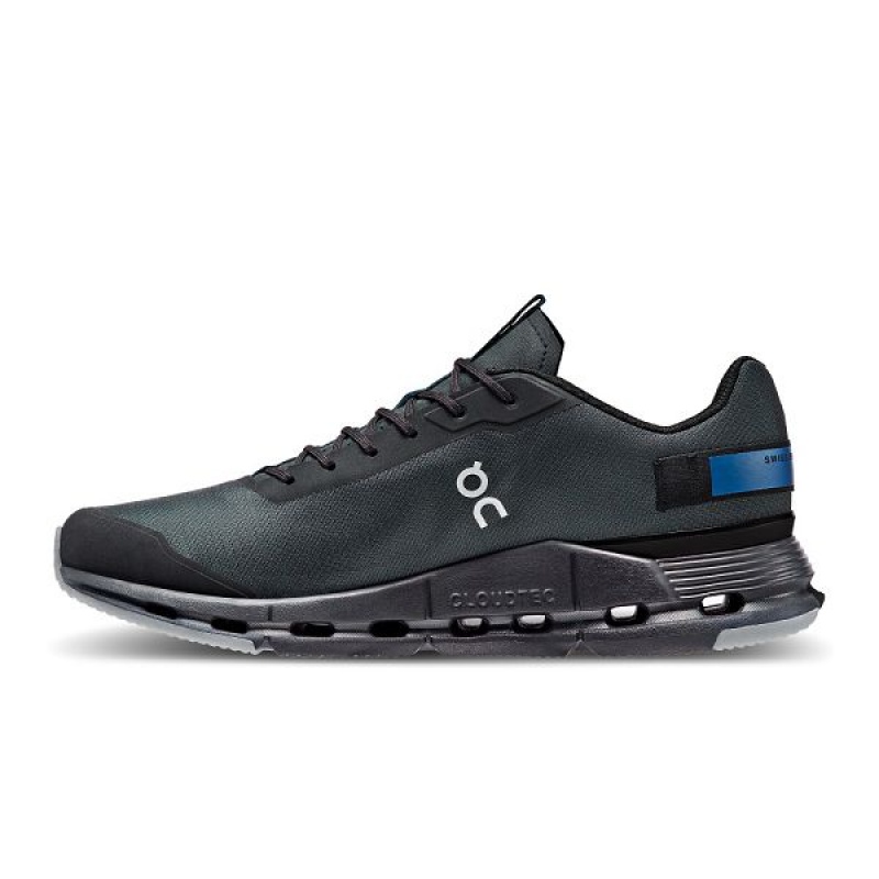 Men's On Running Cloudnova Form Sneakers Black | 4603582_MY