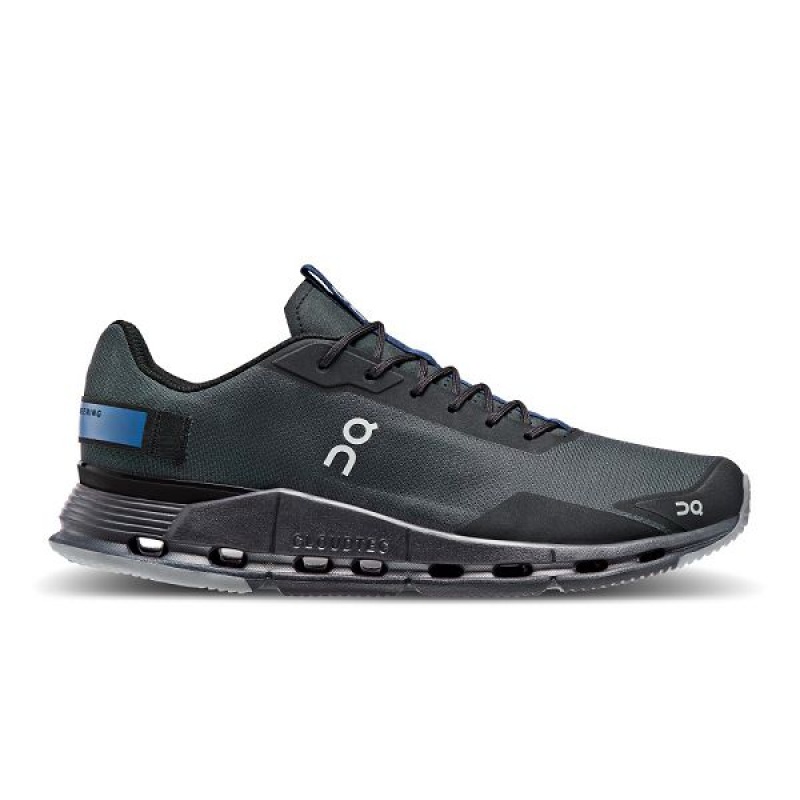 Men\'s On Running Cloudnova Form Sneakers Black | 4603582_MY