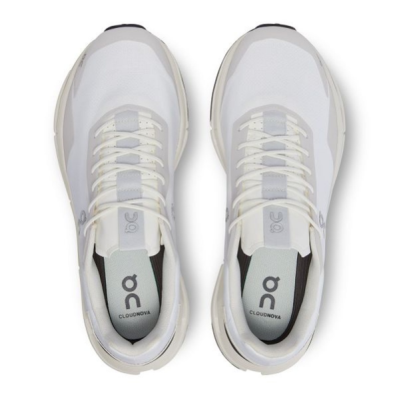 Men's On Running Cloudnova Form Sneakers White | 4823675_MY