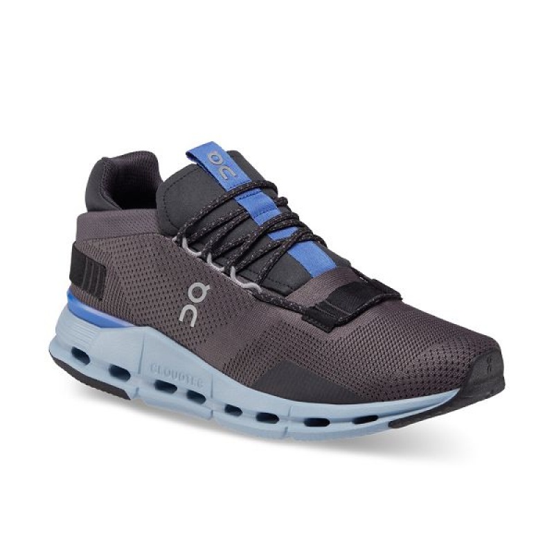 Men's On Running Cloudnova Sneakers Grey | 1263809_MY