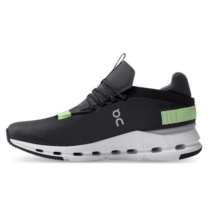 Men's On Running Cloudnova Sneakers Grey | 7146359_MY