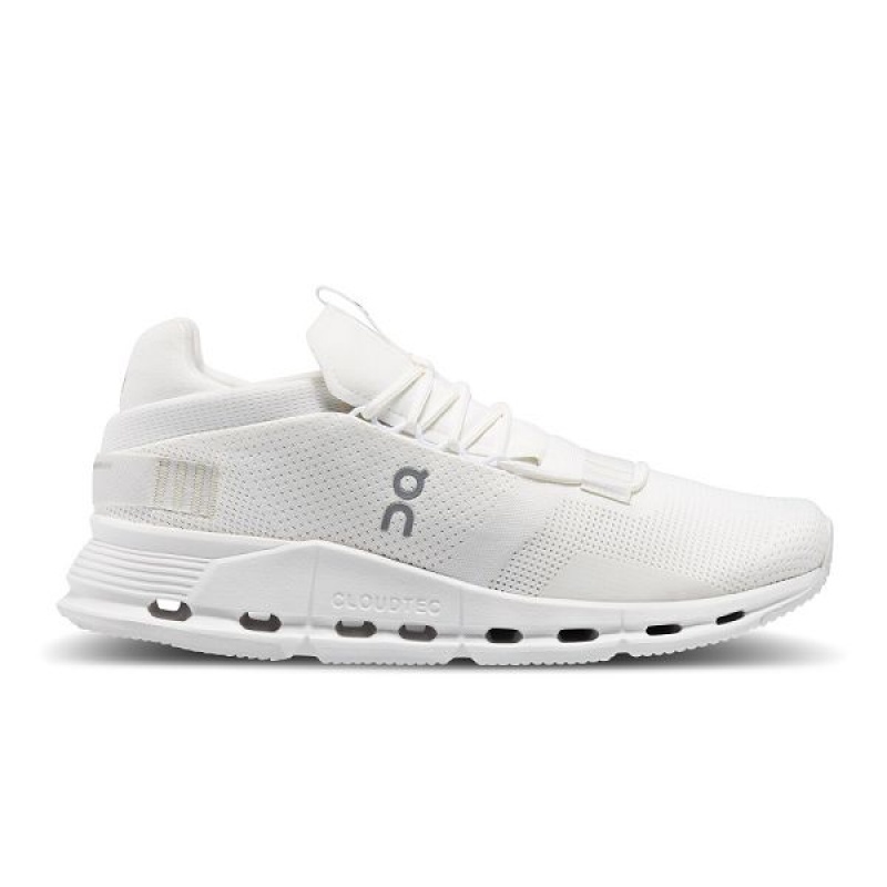 Men\'s On Running Cloudnova Sneakers White | 1596874_MY