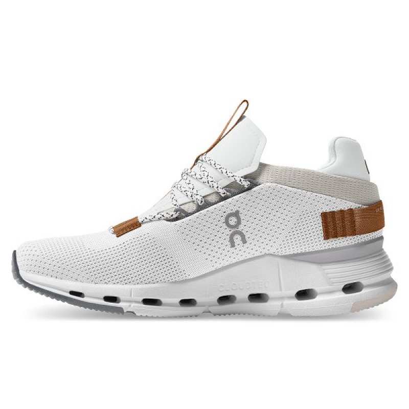 Men's On Running Cloudnova Sneakers White | 4985017_MY