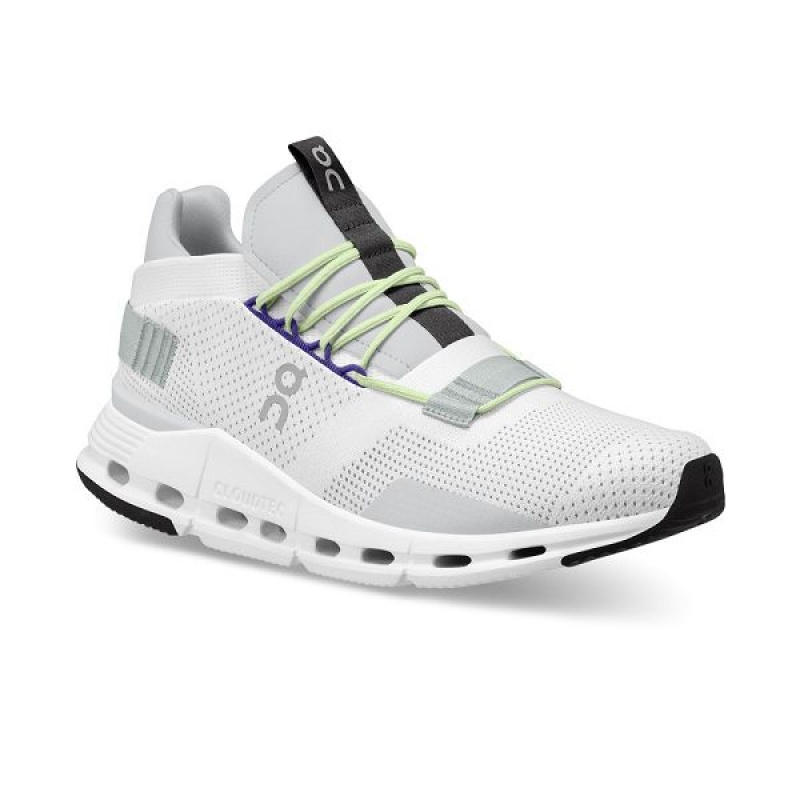Men's On Running Cloudnova Sneakers White | 543298_MY