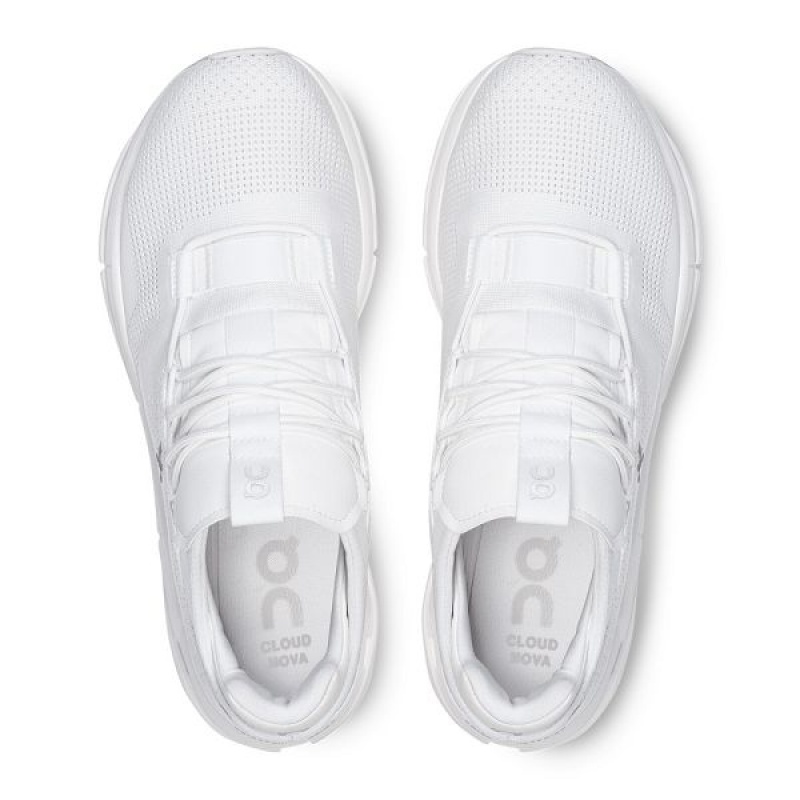 Men's On Running Cloudnova Sneakers White | 5678149_MY