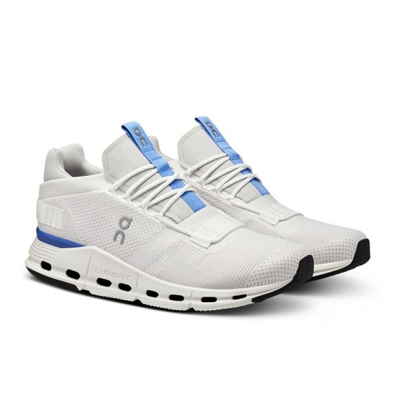 Men's On Running Cloudnova Sneakers White | 728451_MY