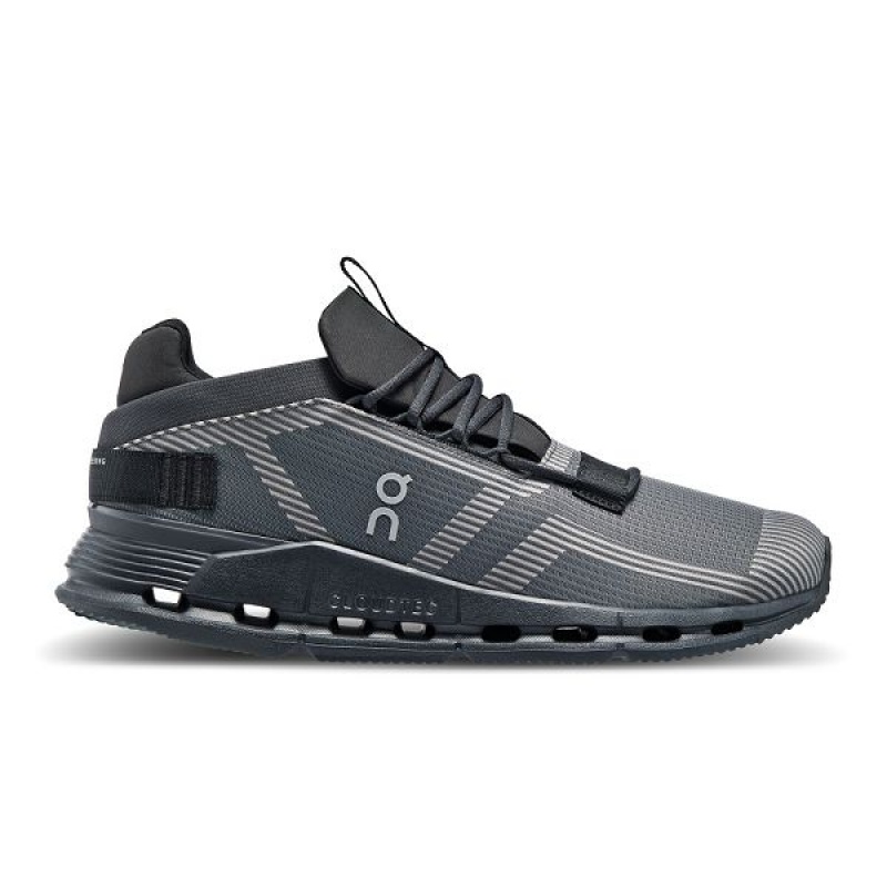 Men\'s On Running Cloudnova Void Sneakers Grey / White | 761238_MY