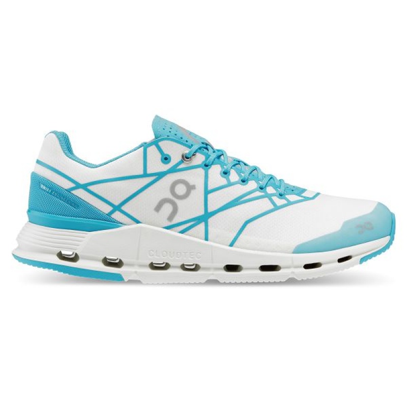 Men\'s On Running Cloudnova Z5 Sneakers White / Blue | 763412_MY