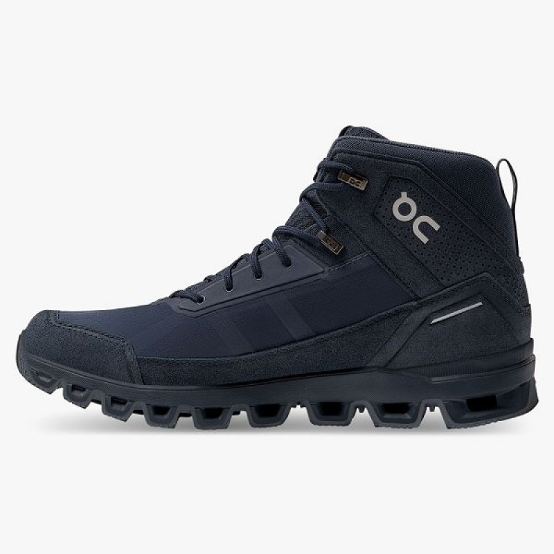 Men's On Running Cloudridge Hiking Boots Navy | 1432097_MY