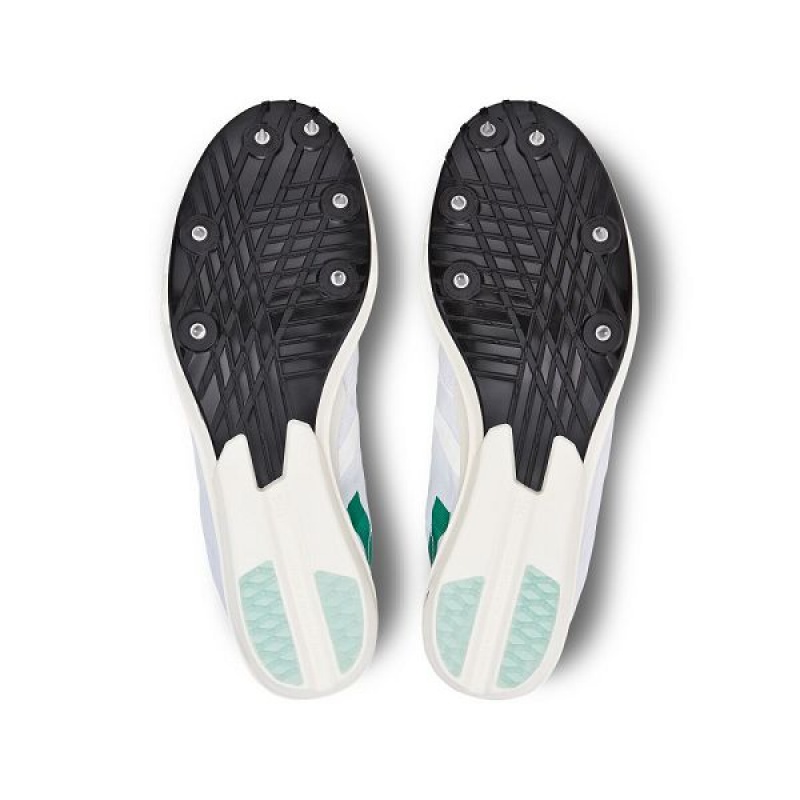 Men's On Running Cloudspike 10000m Spikes White | 8410963_MY