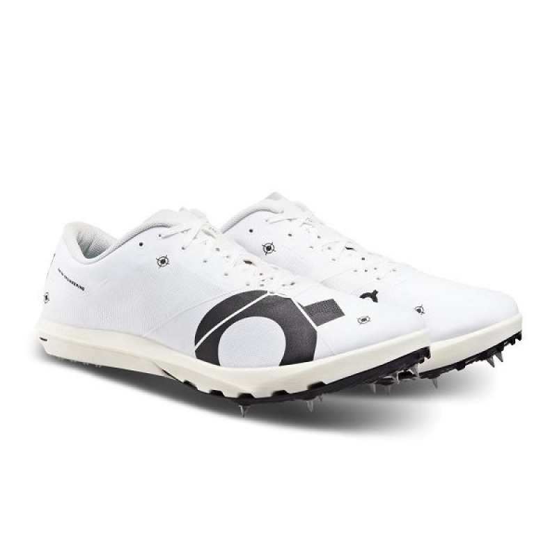 Men's On Running Cloudspike 10000m Spikes White | 8410963_MY