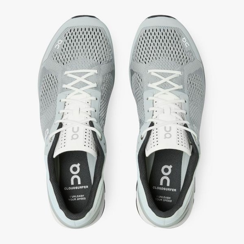 Men's On Running Cloudsurfer 5 Road Running Shoes Grey / Black | 2076381_MY