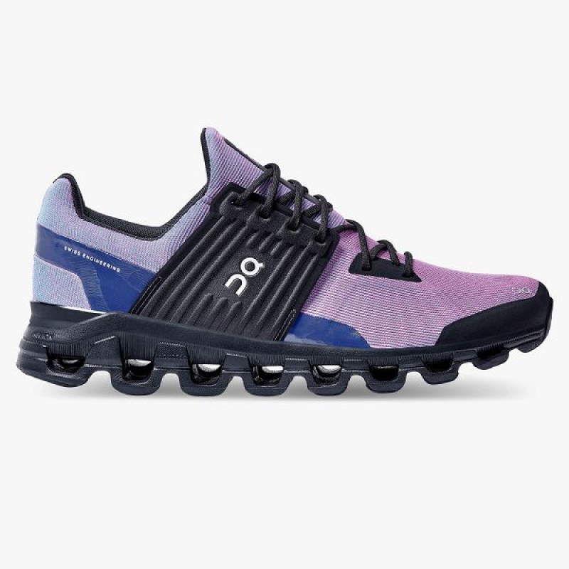 Men\'s On Running Cloudswift Edge Prism Road Running Shoes Purple | 8972064_MY