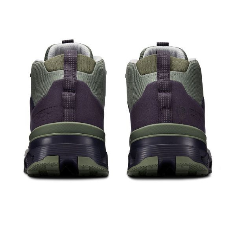 Men's On Running Cloudtrax Hiking Boots Green | 427381_MY