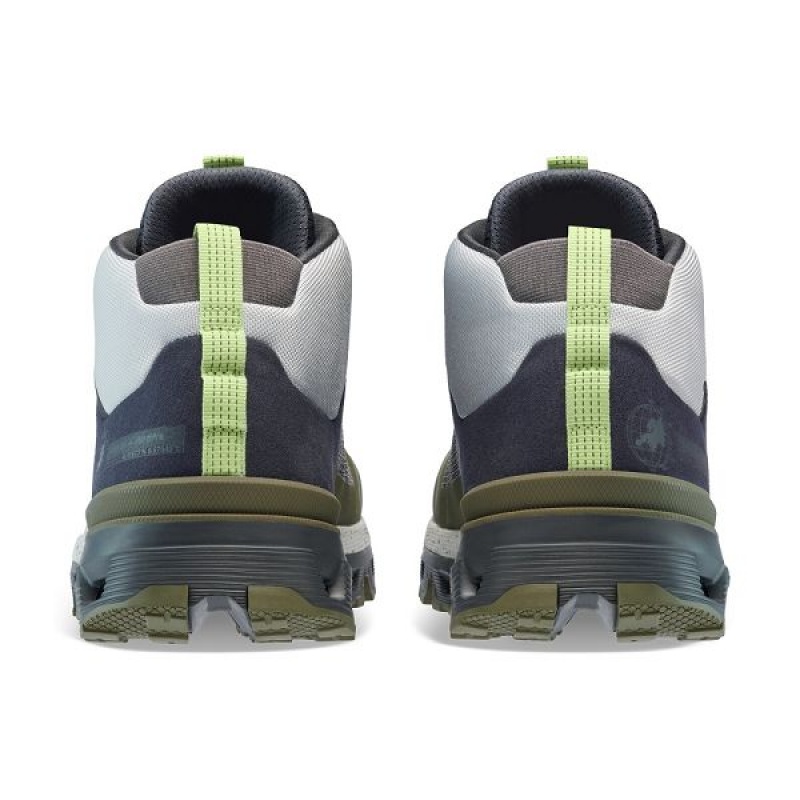 Men's On Running Cloudtrax Hiking Boots Navy / Olive | 4015973_MY