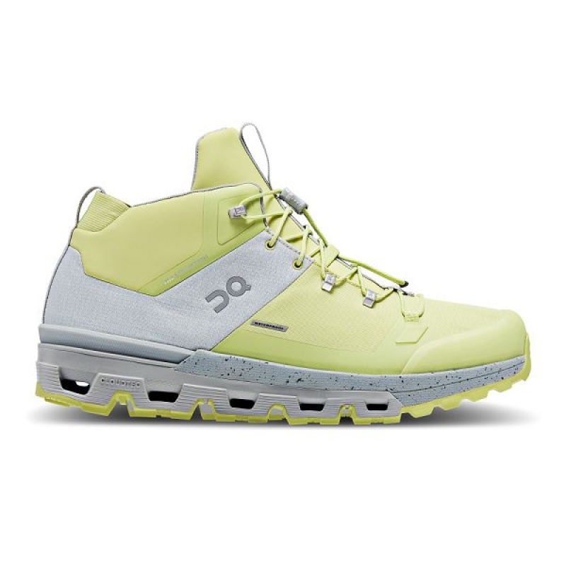 Men\'s On Running Cloudtrax Waterproof Hiking Boots Grey | 2734695_MY