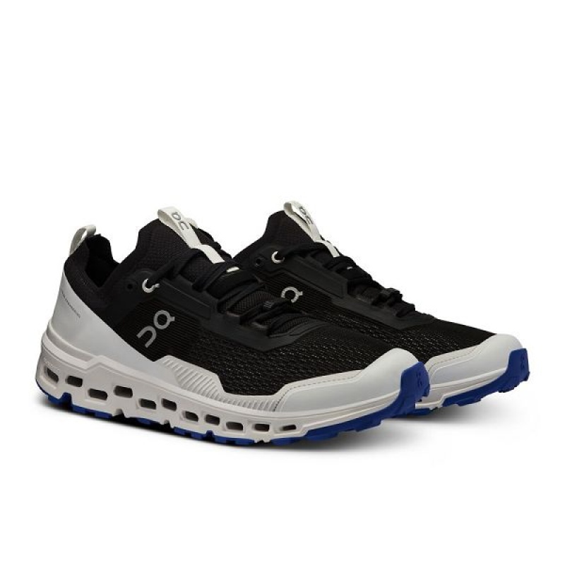 Men's On Running Cloudultra 2 Trail Running Shoes Black / White | 4027365_MY