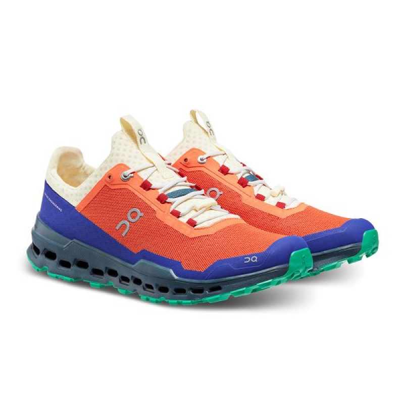 Men's On Running Cloudultra Trail Running Shoes Orange | 3087246_MY