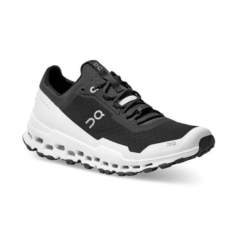 Men's On Running Cloudultra Trail Running Shoes Black / White | 6458139_MY