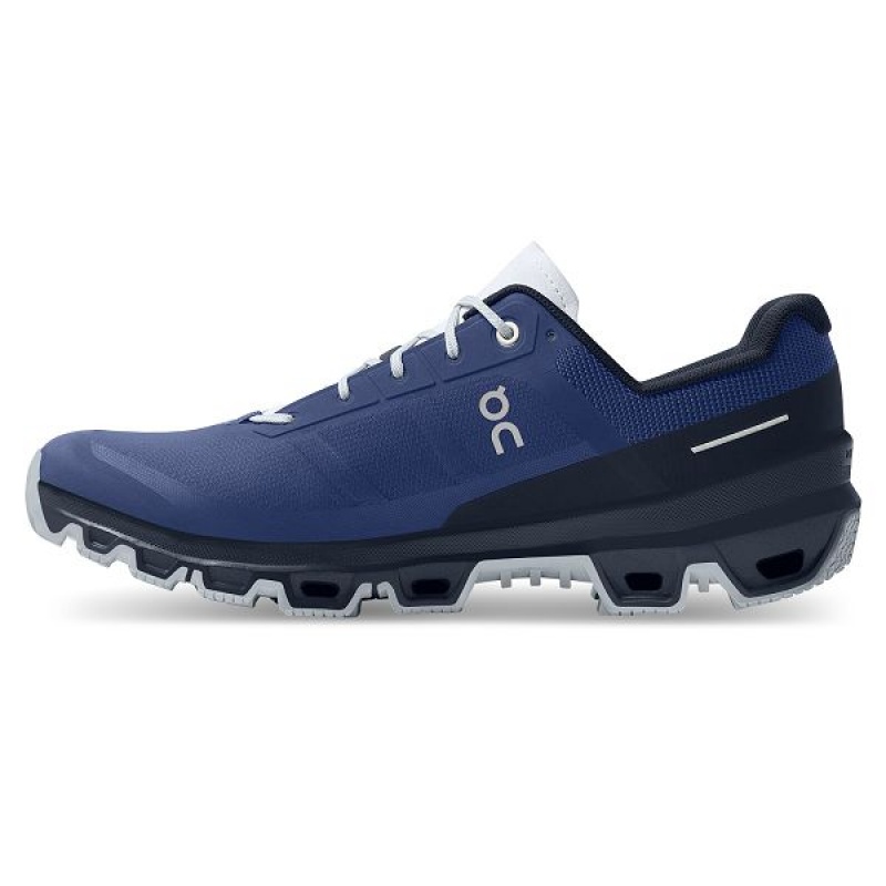 Men's On Running Cloudventure 3 Hiking Shoes Navy | 8296051_MY