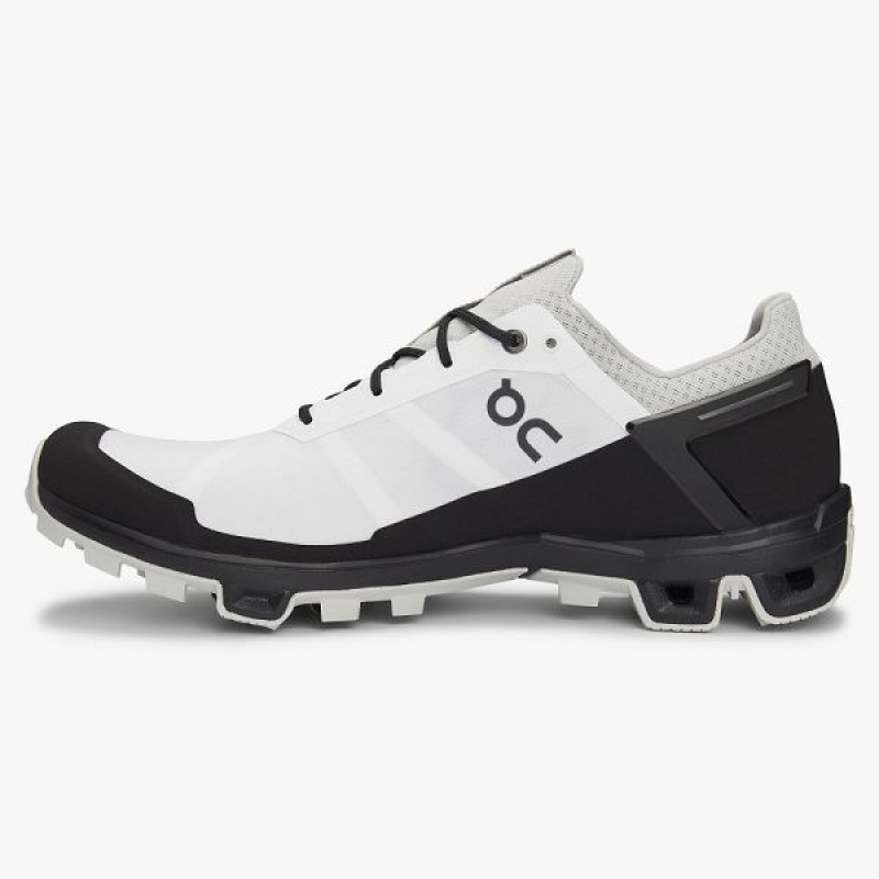 Men's On Running Cloudventure Peak 2 Trail Running Shoes White / Black | 4361825_MY