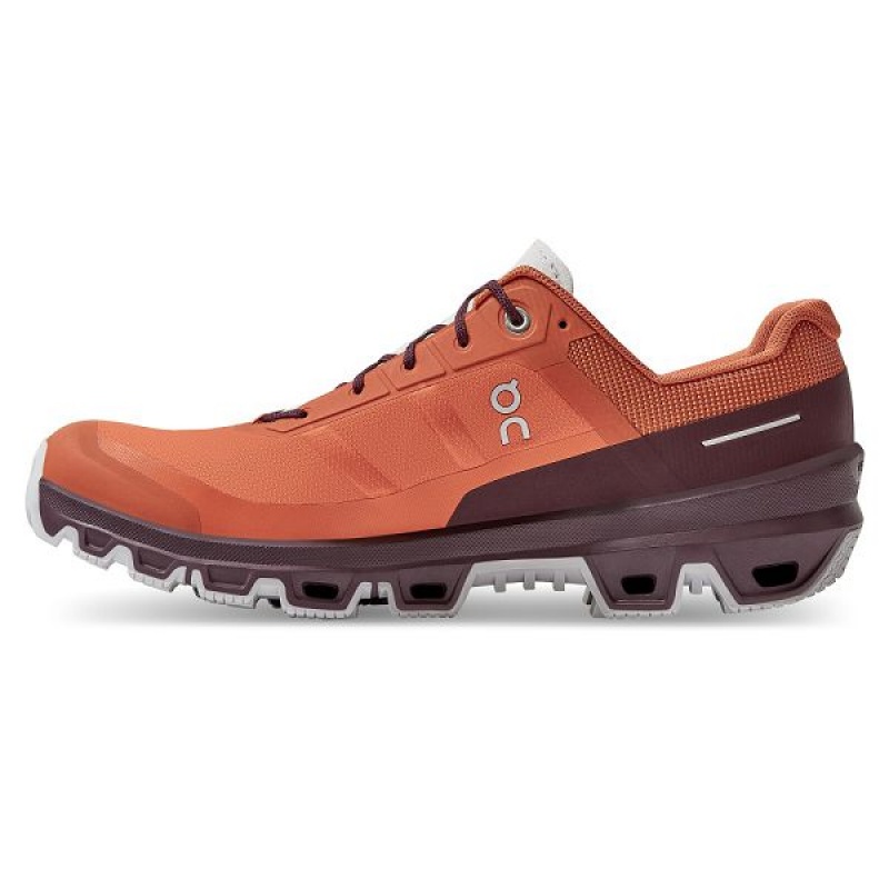 Men's On Running Cloudventure Trail Running Shoes Orange | 5607183_MY