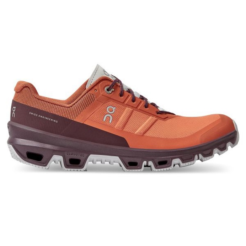 Men\'s On Running Cloudventure Trail Running Shoes Orange | 5607183_MY