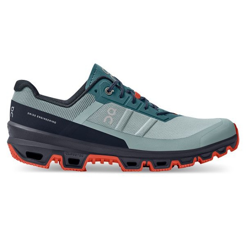 Men\'s On Running Cloudventure Trail Running Shoes Green | 9035641_MY