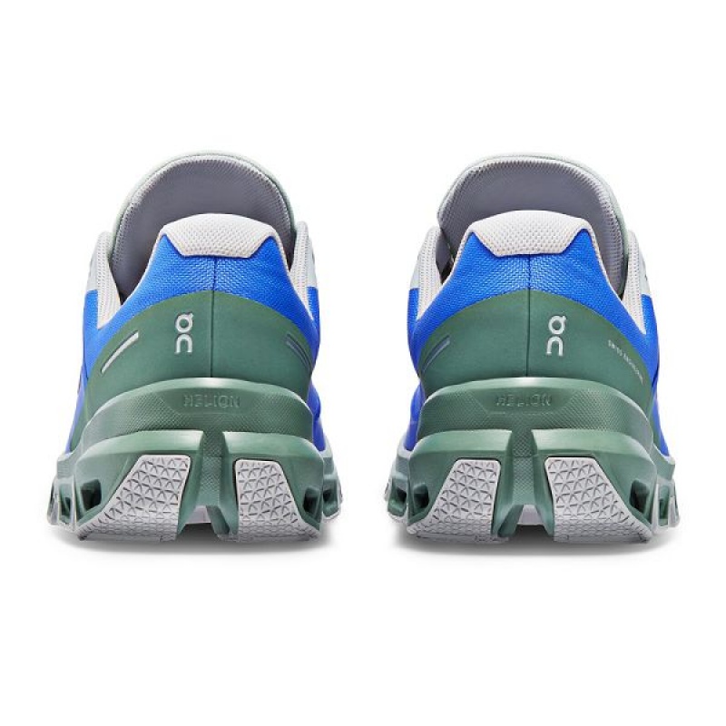 Men's On Running Cloudventure Waterproof 3 Trail Running Shoes Blue / Dark Green | 4358619_MY