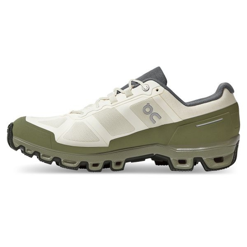 Men's On Running Cloudventure Waterproof 2 Trail Running Shoes White | 458916_MY