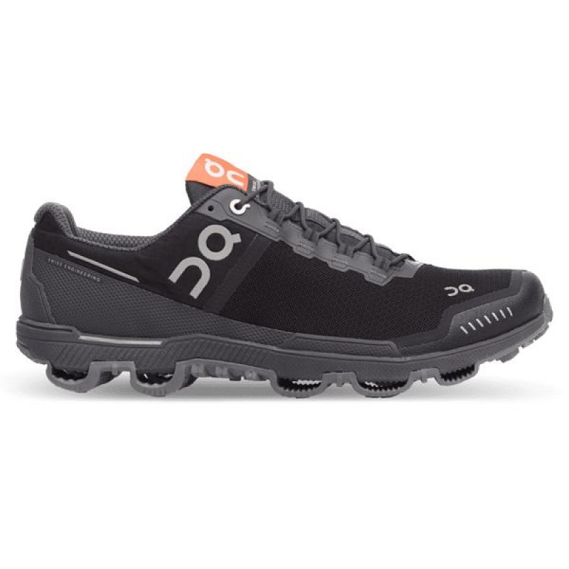 Men\'s On Running Cloudventure Waterproof 1 Hiking Shoes Black | 2056817_MY