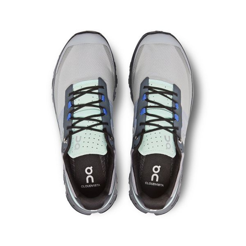 Men's On Running Cloudvista Hiking Shoes Grey / Black | 2946078_MY