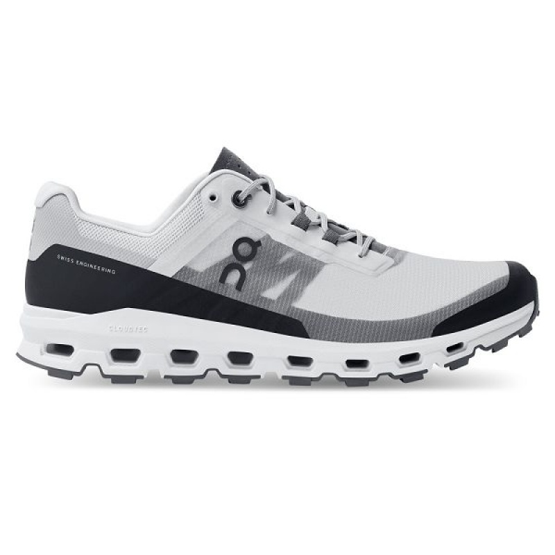 Men\'s On Running Cloudvista Hiking Shoes Grey / Black | 2436907_MY