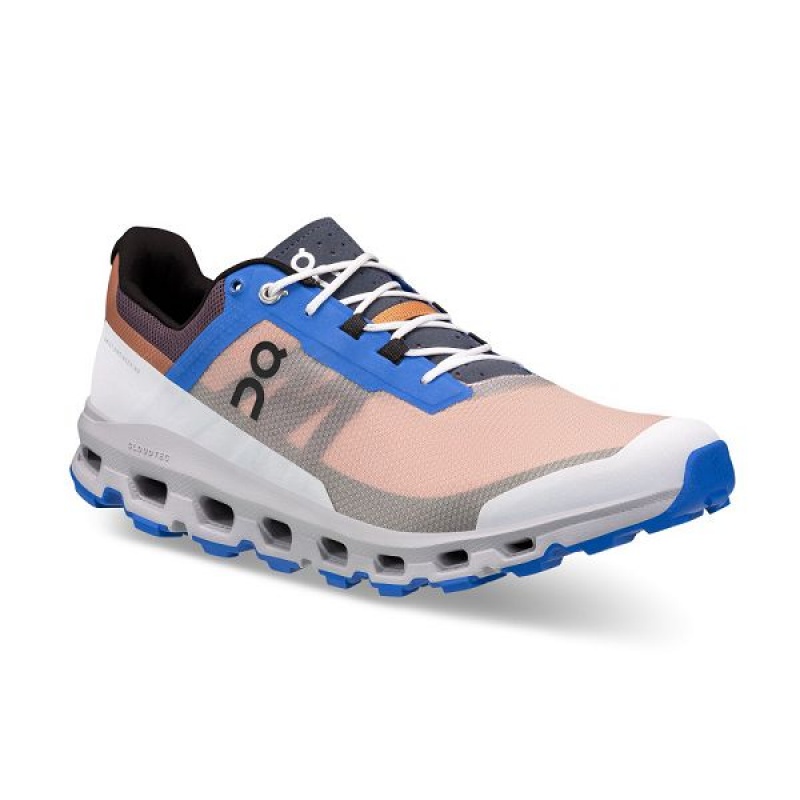 Men's On Running Cloudvista Hiking Shoes Pink / Blue | 9056781_MY