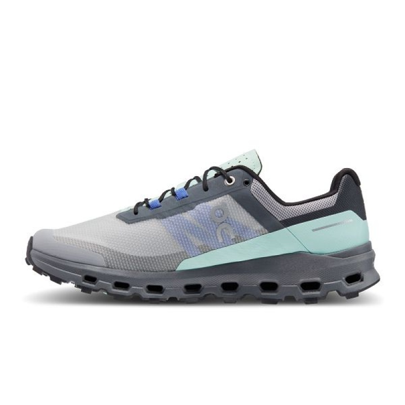 Men's On Running Cloudvista Trail Running Shoes Grey / Black | 971348_MY