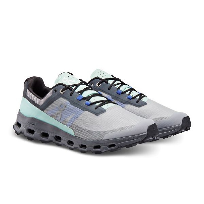 Men's On Running Cloudvista Trail Running Shoes Grey / Black | 971348_MY