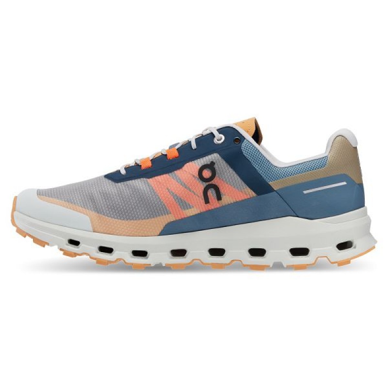 Men's On Running Cloudvista Trail Running Shoes Navy | 783496_MY
