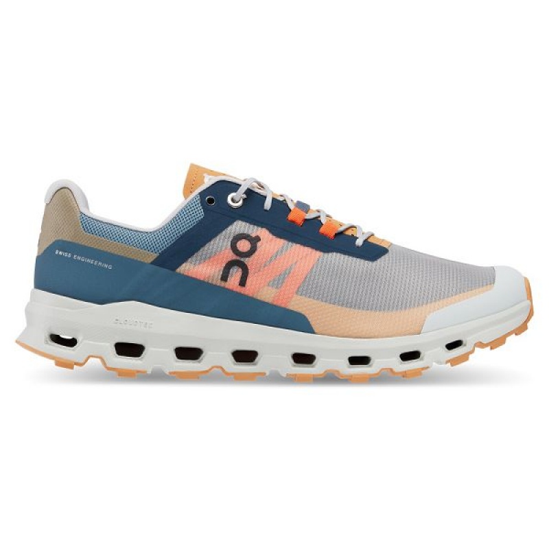 Men\'s On Running Cloudvista Trail Running Shoes Navy | 783496_MY