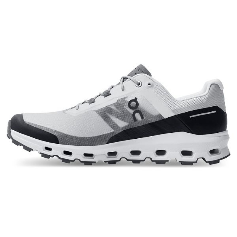 Men's On Running Cloudvista Trail Running Shoes Grey / Black | 1693054_MY