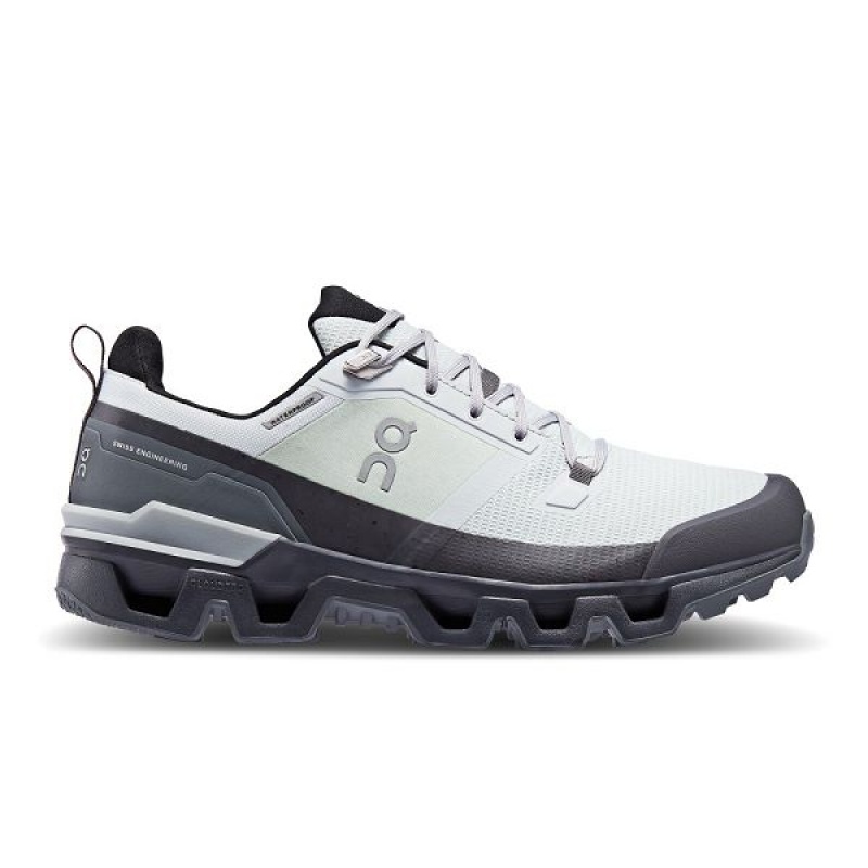 Men\'s On Running Cloudwander Waterproof Hiking Shoes Grey | 5706349_MY