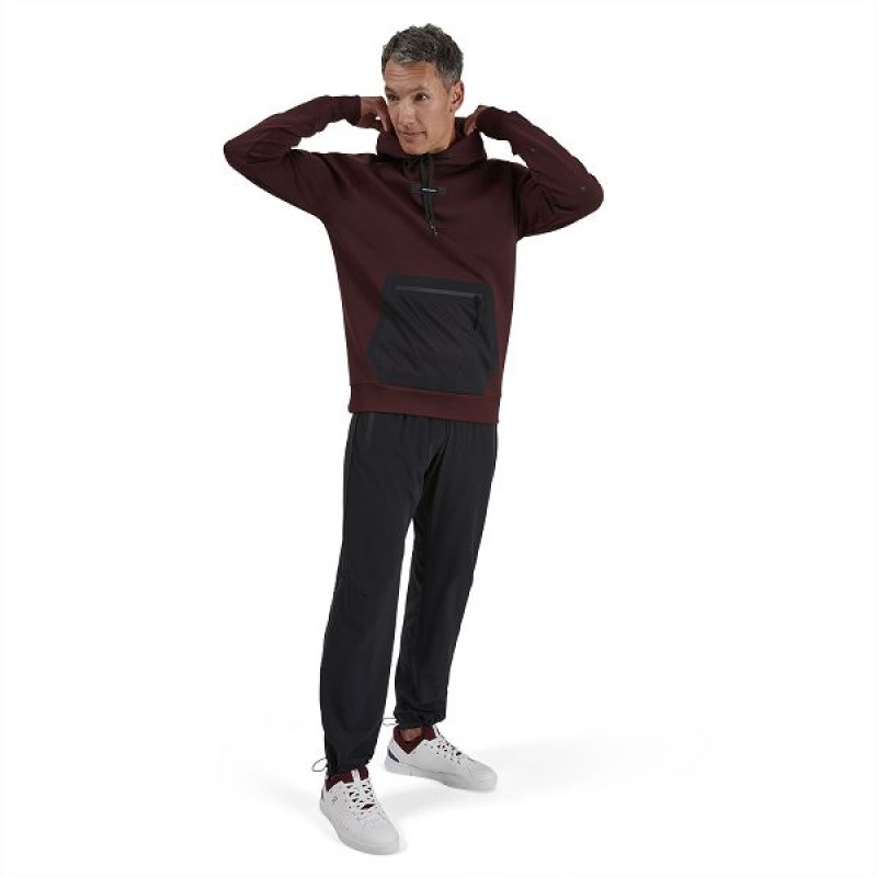 Men's On Running Hoodie 2 Hoodies Burgundy | 2856307_MY