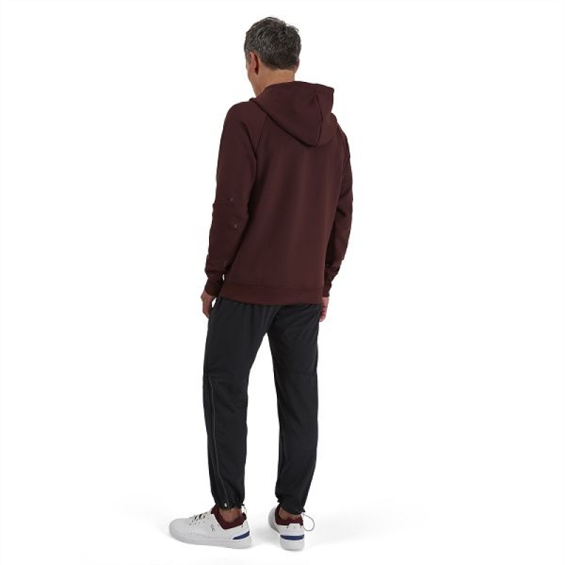 Men's On Running Hoodie 2 Hoodies Burgundy | 2856307_MY