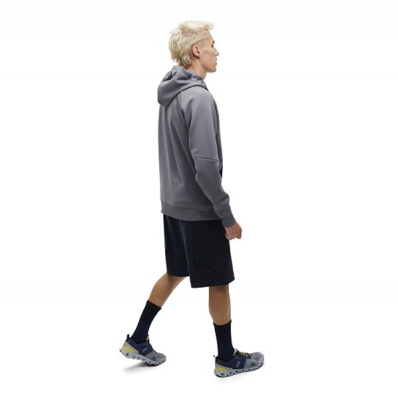 Men's On Running Hoodie 2 Hoodies Grey | 1732648_MY