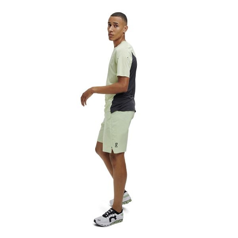 Men's On Running Hybrid 2 Shorts Green | 7519240_MY