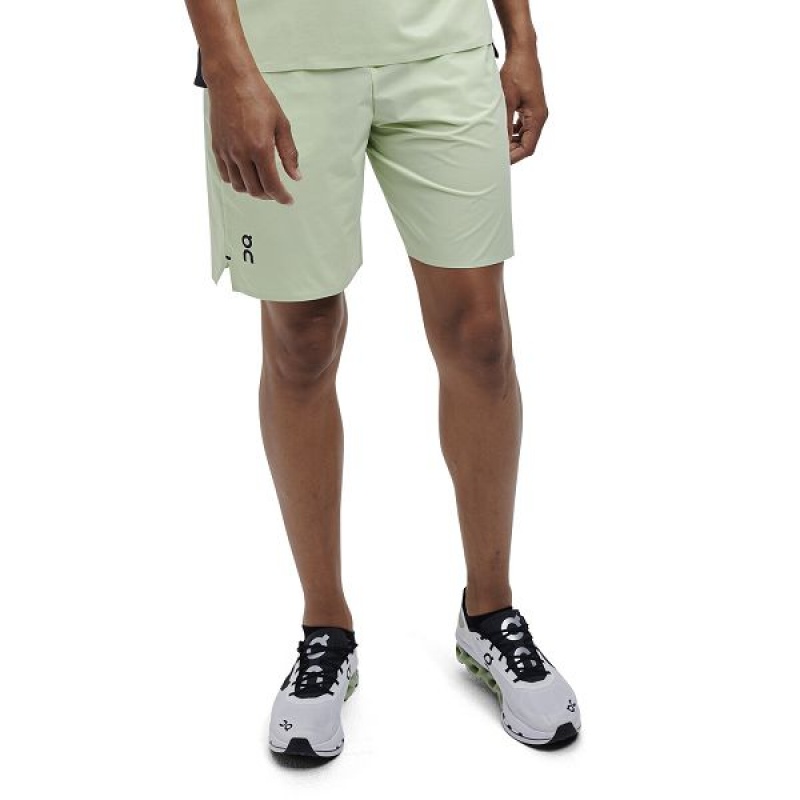 Men\'s On Running Hybrid 2 Shorts Green | 7519240_MY
