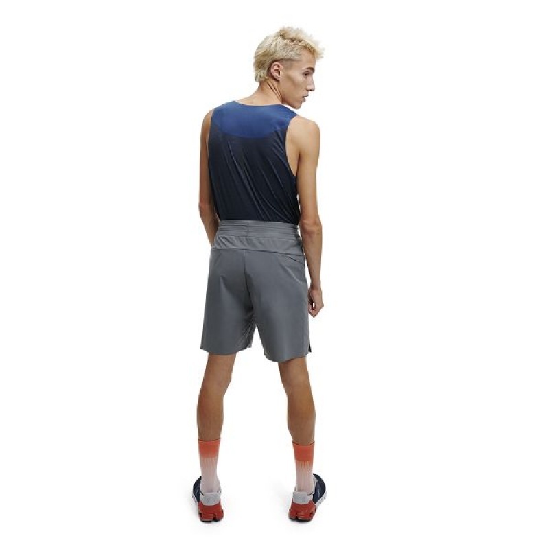 Men's On Running Hybrid 2 Shorts Grey | 1563290_MY